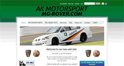 Desktop Screenshot of mg-rover.com